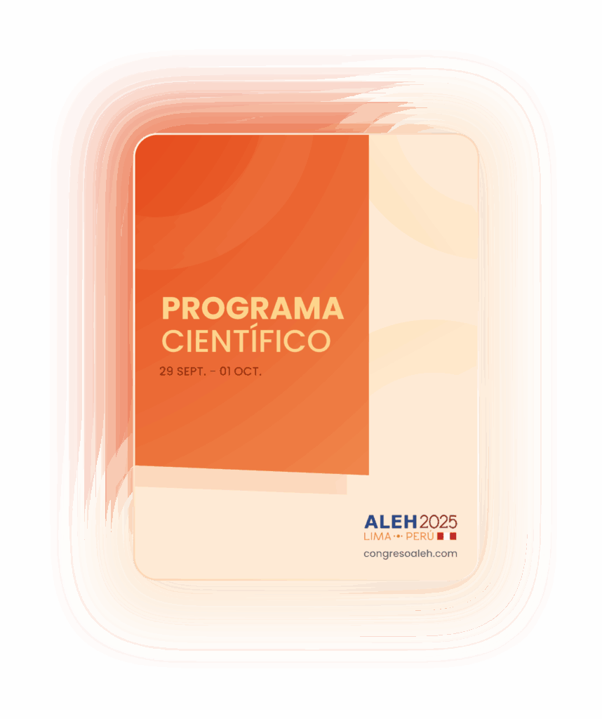 Portada del programa científico de ALEH 2025